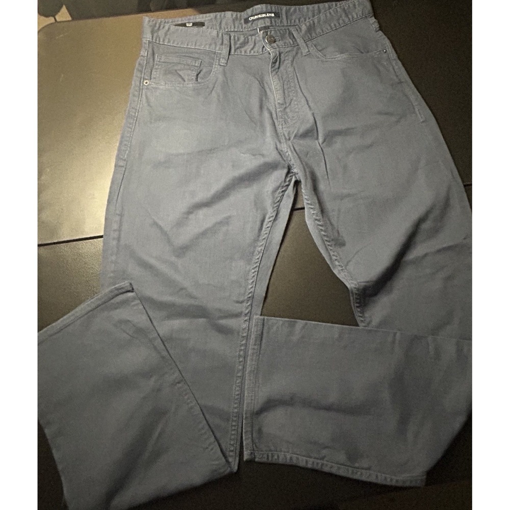 Calvin Klein Pants‎ - Gray  34×32 Straight Leg Men's Jeans